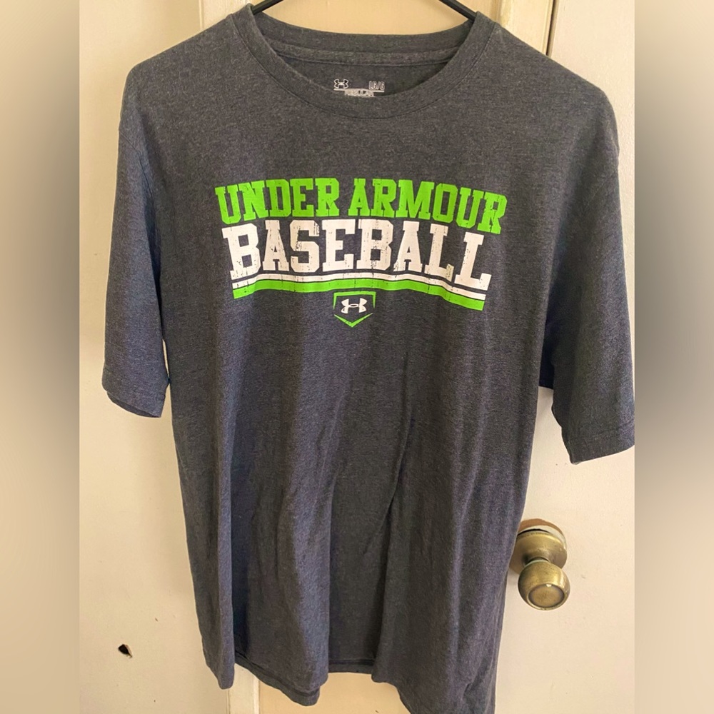 Under Armour Baseball Tee Sz Large